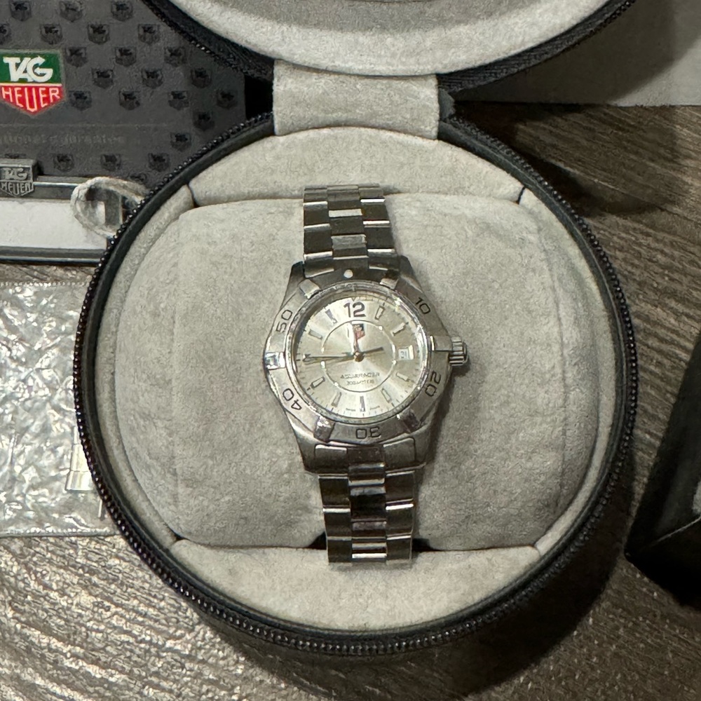 Tag Heur women’s Aqua Racer timepiece